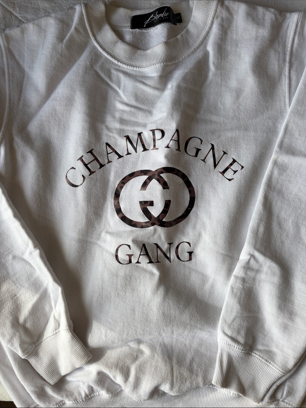 Champagne Gang Sweatshirt